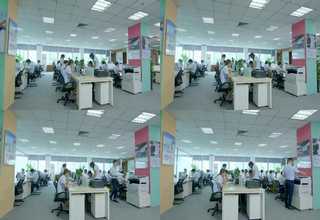 虹口区办公室全钢防火玻璃隔断报价